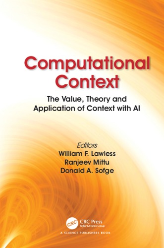 Computational Context The Value Theory And Application Of Context With Ai Lawless