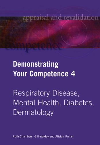 Demonstrating Your Competence V 4 Chambers Ruth Pullan Alistair Wakley