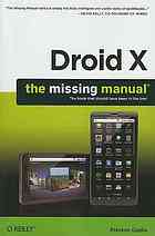 Droid X The Missing Manual 1st Ed Gralla Preston