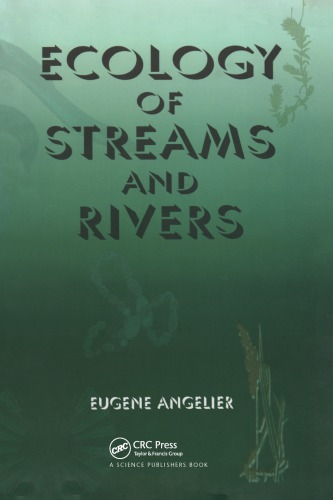 Ecology Of Streams And Rivers Angelier Eugene