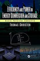 Efficiency And Power In Energy Conversion And Storage Basic Physical Concepts Christen