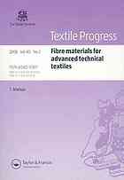 Fibre Materials For Advanced Technical Textiles Matsuo T