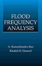 Flood Frequency Analysis Hamed Khaled Rao A Ramachandro