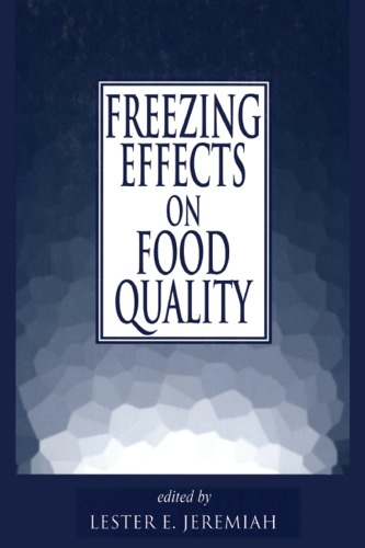 Freezing Effects On Food Quality Jeremiah Lester E