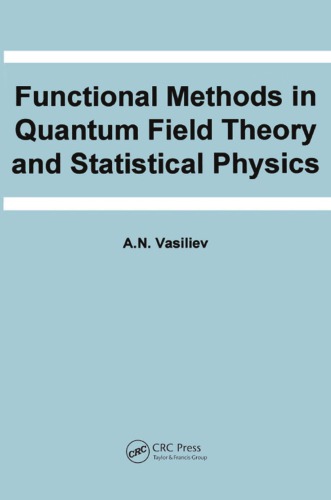 Functional Methods In Quantum Field Theory And Statistical Physics First Edition Vasiliev