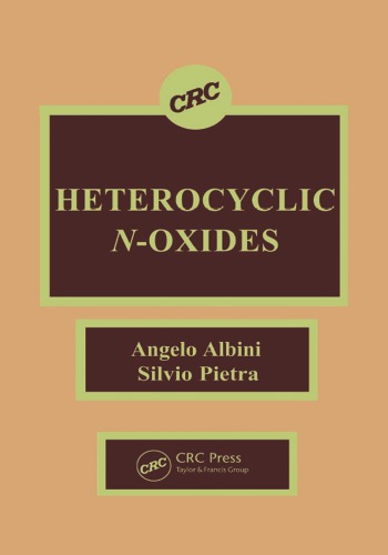 Heterocyclic Noxides 1st Albini Angelo Pietra Silvio