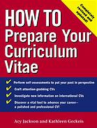 How To Prepare Your Curriculum Vitae Rev Ed Geckeis C Kathleen Jackson