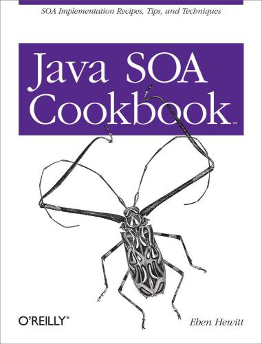 Java Soa Cookbook 1st Ed Hewitt Eben