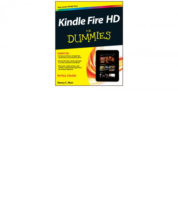 Kindle Fire Hd For Dummies Pocket Edition Onlineausg Chute