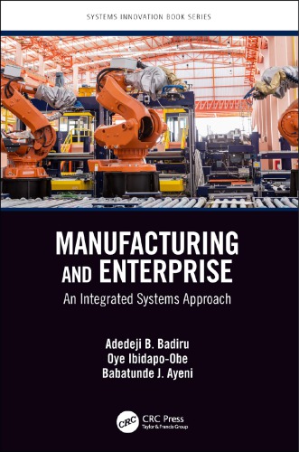 Manufacturing And Enterprise An Integrated Systems Approach Ayeni