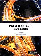 Pavement And Asset Management 1st Maurizio Crispino