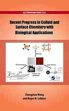 Recent Progress In Colloid And Surface Chemistry With Biological Applications Leblanc