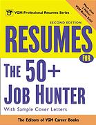 Resumes For The 50 Job Hunter With Sample Cover Letters 2nd Ed Editors Of Vgm Career Books