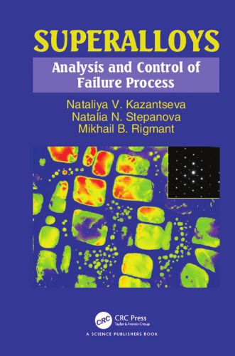 Superalloys Analysis And Control Of Failure Process Kazantseva