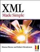 Xml Made Simple Deane Sharon Henderson Robert