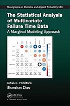 The Statistical Analysis Of Multivariate Time Data A Marginal Modeling Approach Prentice