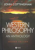 Western Philosophy An Anthology 2nd Rev Ed John Cottingham