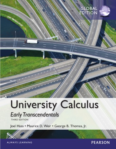 University Calculus Early Transcendentals Global Edition 3rd Edition Joel Hass