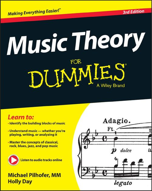 Music Theory For Dummies 3rd Edition 3rd Michael Pilhofer Holly Day