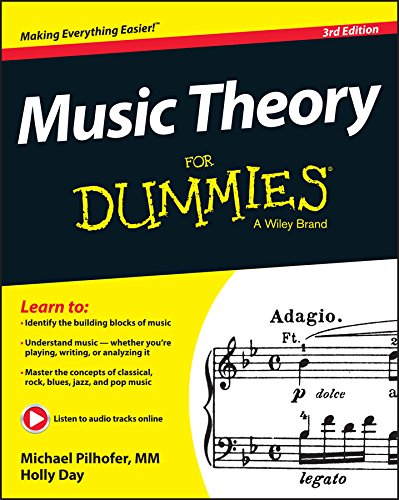 Music Theory For Dummies 3rd Edition Pilhofer Michael Day Holly