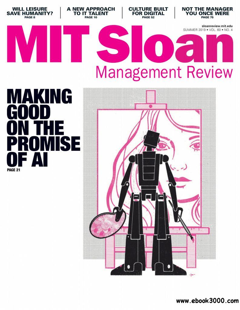 Mit Sloan Management Review Vol 60 Making Good Of The Promise Of Ai 4th Edition Mit Sloan Management Review
