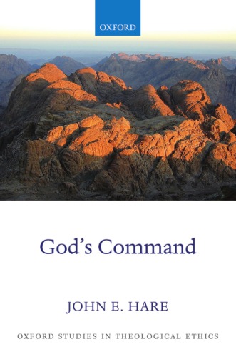 Gods Command Hardcover John E Hare
