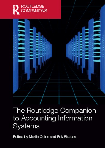 The Routledge Companion To Accounting Information Systems First Edition Quinn