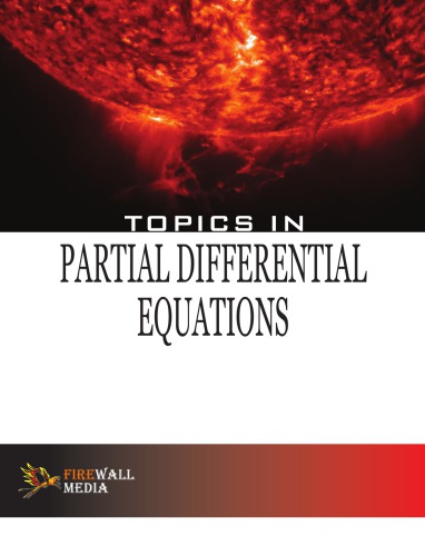 Topics In Partial Differential Equations Parmanand Gupta