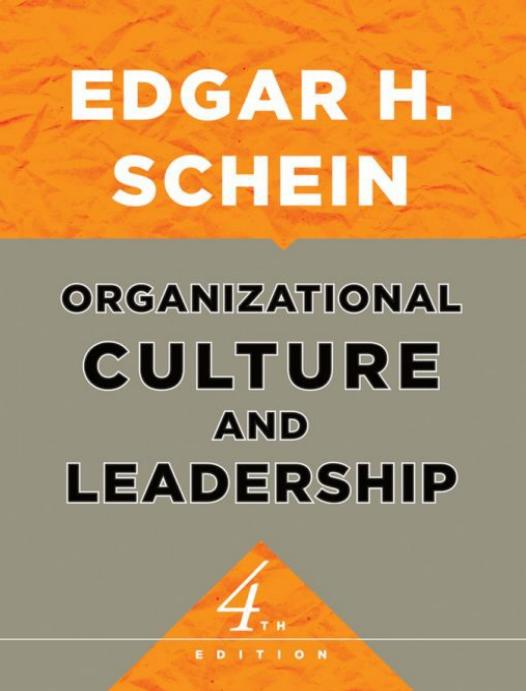 Organizational Culture And Leadership Schein Edgar H Schein