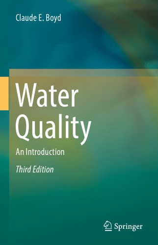 Water Quality An Introduction Claude E Boyd