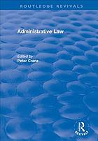 Administrative Law First Edition Cann Steven