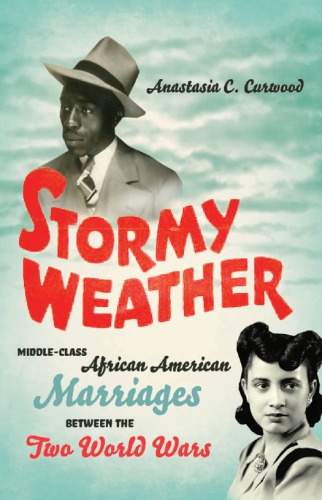Stormy Weather Middleclass African American Marriages Between The Two World Wars Anastasia C Curwood