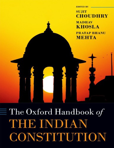 The Oxford Handbook Of The Indian Constitution 1st Edition Sujit Choudhry