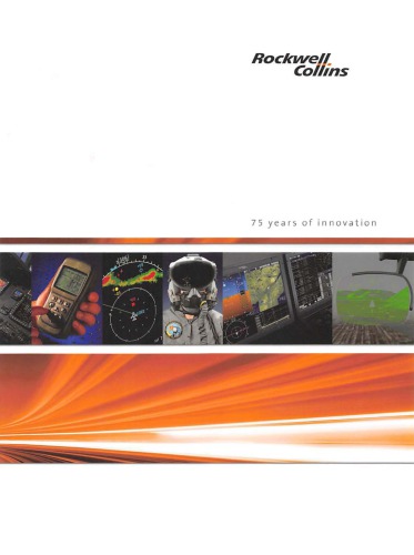 Rockwell Collins 75 Years Of Innovation Smith Bernie Braband