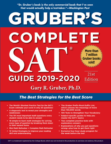 Grubers Complete Sat Guide 20192020 21 Edition Gary Gruber