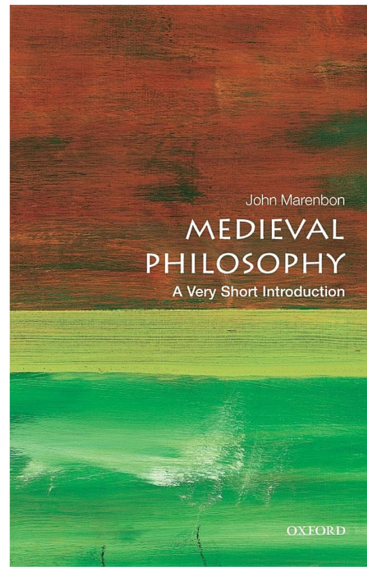 Medieval Philosophy A Very Short Introduction 1st Edition John Marenbon
