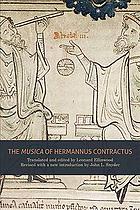 The Musica Of Hermannus Contractus Ellinwood Leonard Snyder