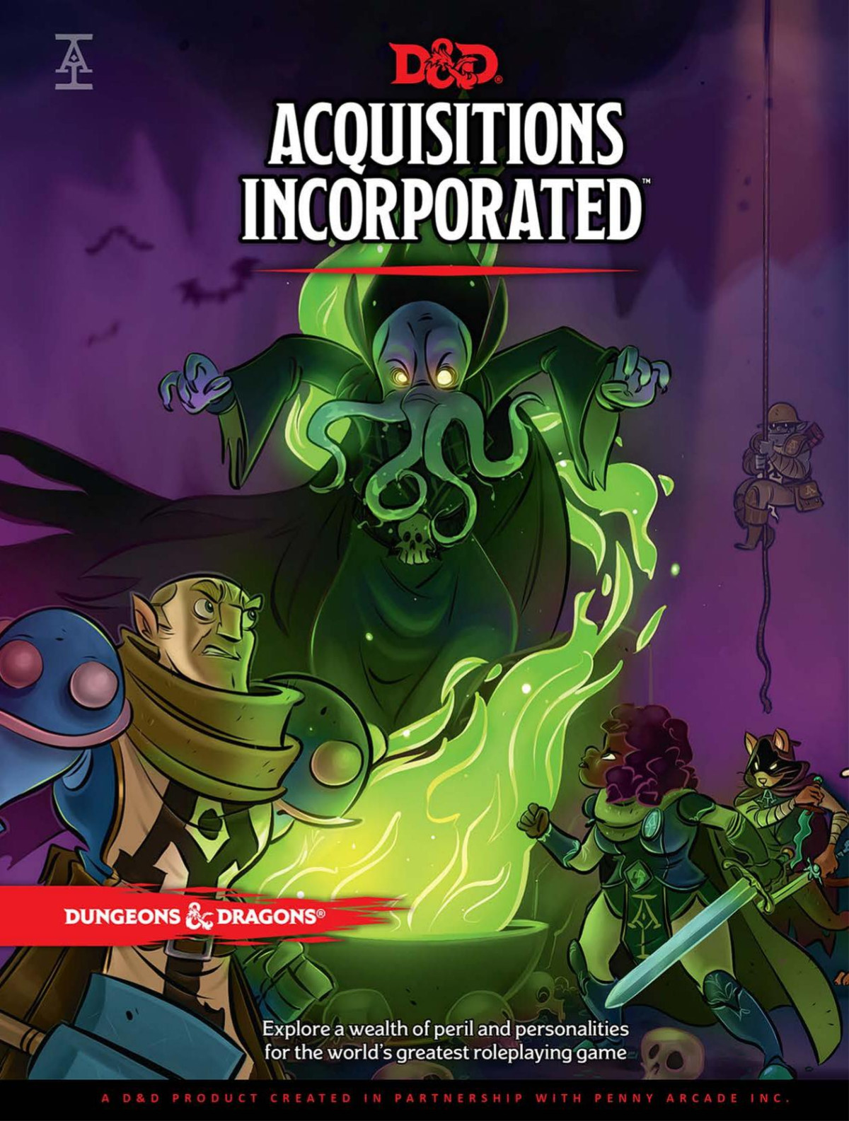 Dungeons Dragons Acquisitions Incorporated Hc Dd Campaign Accessory Hardcover Book Wizards Rpg Team