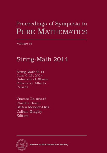 Stringmath 2014 Bouchard Vincent Doran Charles Mndezdiez