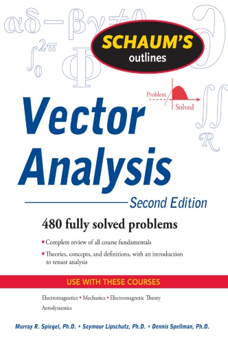 Schaums Outline Of Vector Analysis Second Edition 2nd Murray Spiegel