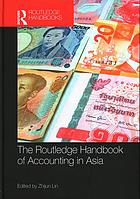 Routledge Handbook Of Accounting In Asia Lin Zhijun