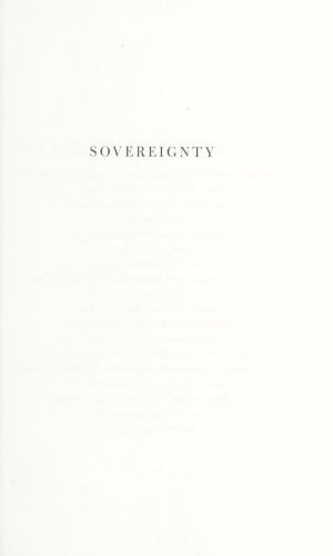 Sovereignty God State And Self Jean Bethke Elshtain