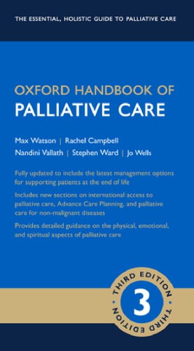 Oxford Handbook Of Palliative Care 3rd Edition Max Watson Stephen Ward