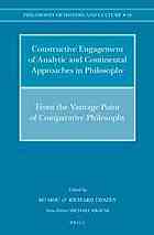 Constructive Engagement Of Analytic And Continental Approaches In Philosophy Mou
