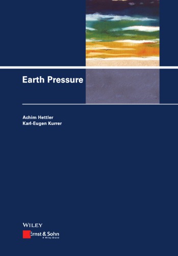 Earth Pressure Achim Hettler Karleugen Kurrer