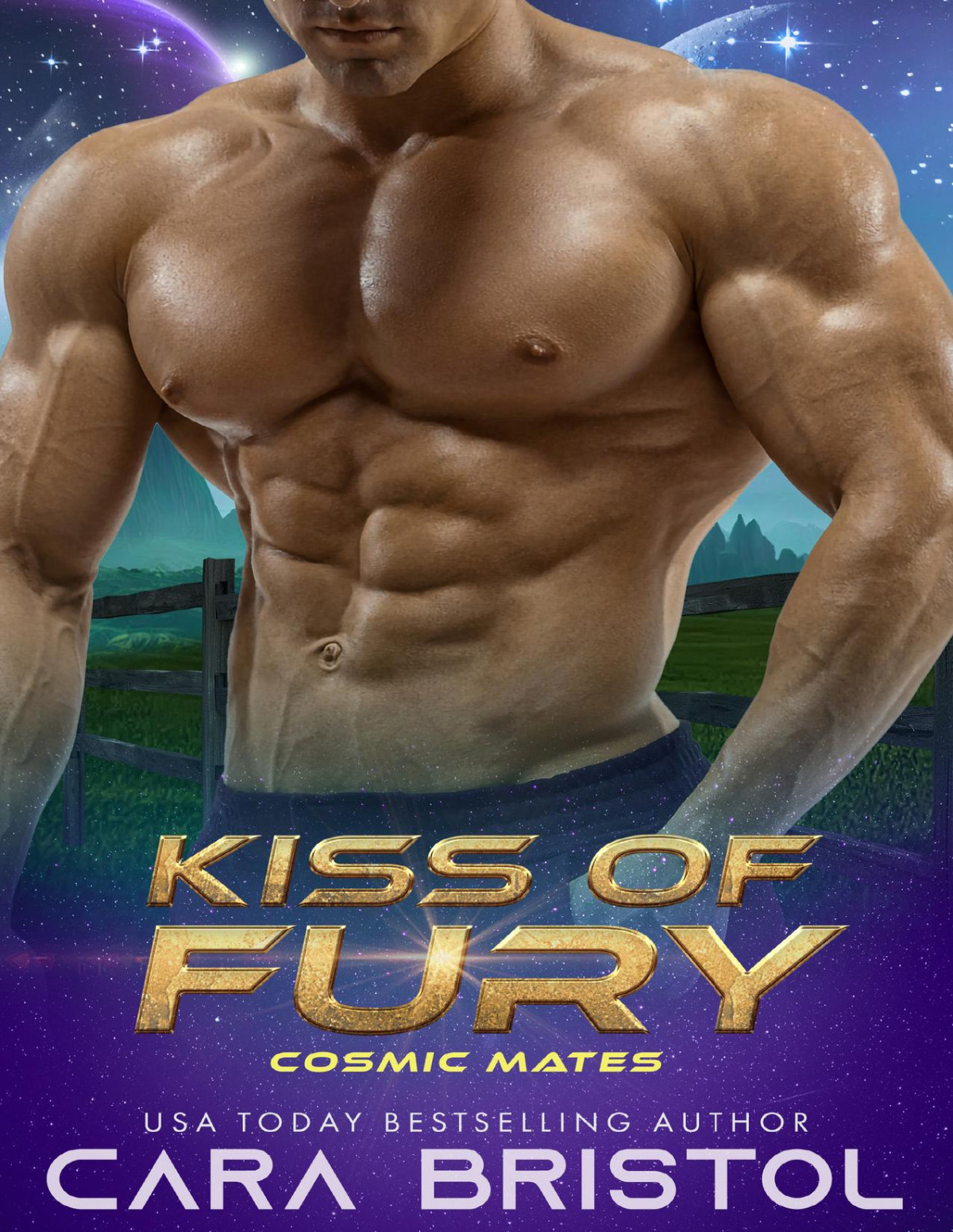 Kiss Of Fury A Cyborg Romance Cosmic Mates Book 4 Cara Bristol
