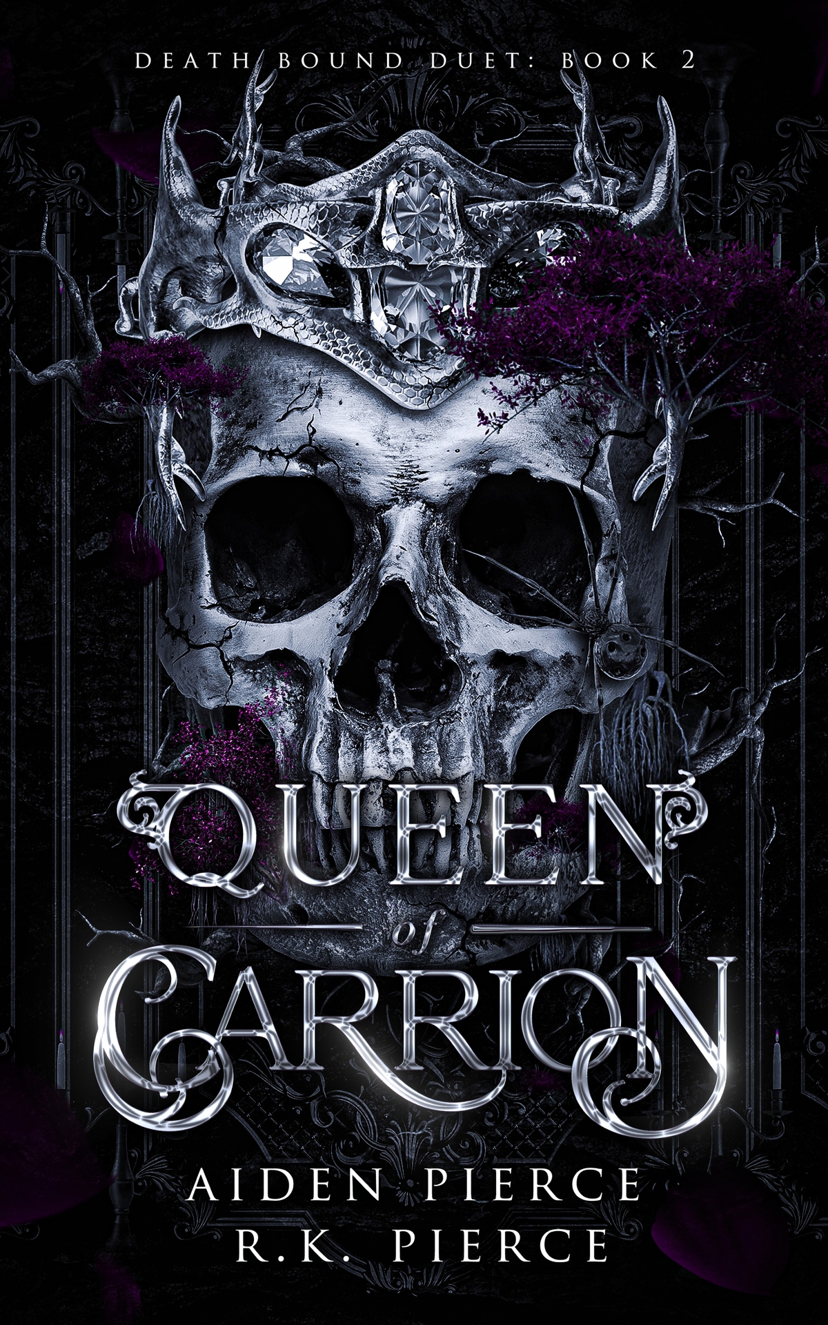 Queen Of Carrion A Dark Paranormal Gothic Romance Death Bound Duet Book 2 Aiden Pierce Rk Pierce