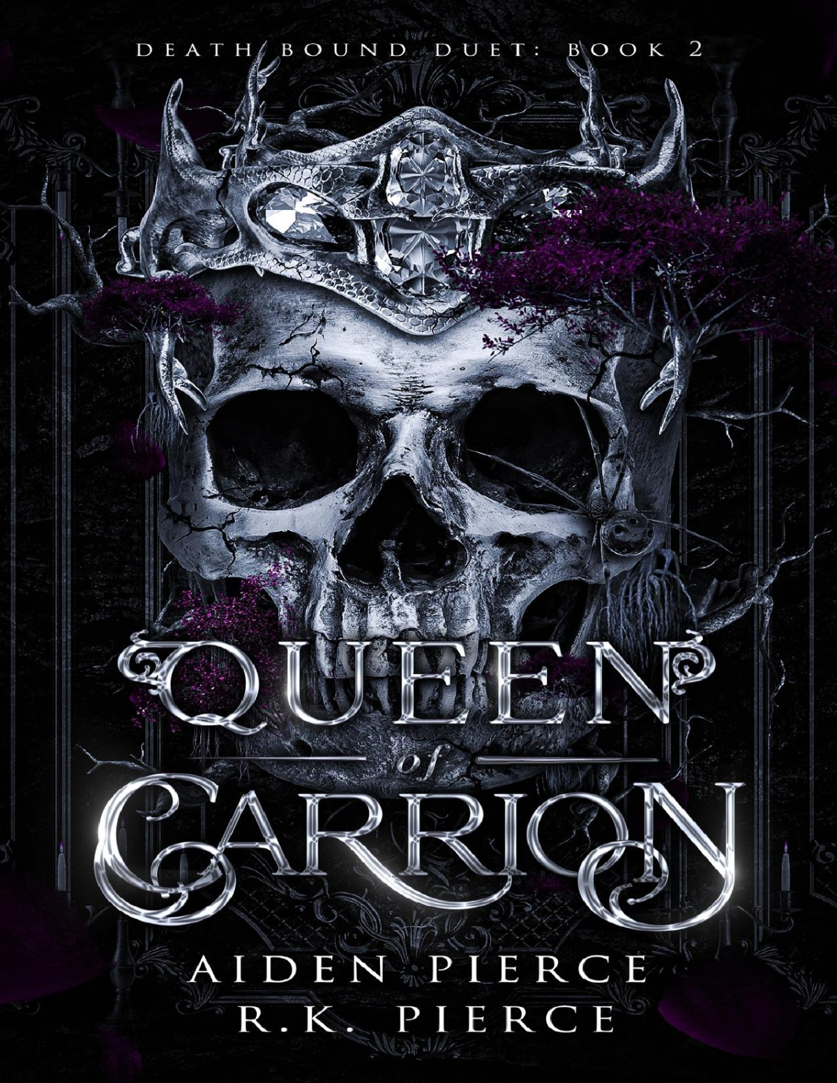 Queen Of Carrion A Dark Paranormal Gothic Romance Death Bound Duet Book 2 Aiden Pierce Rk Pierce