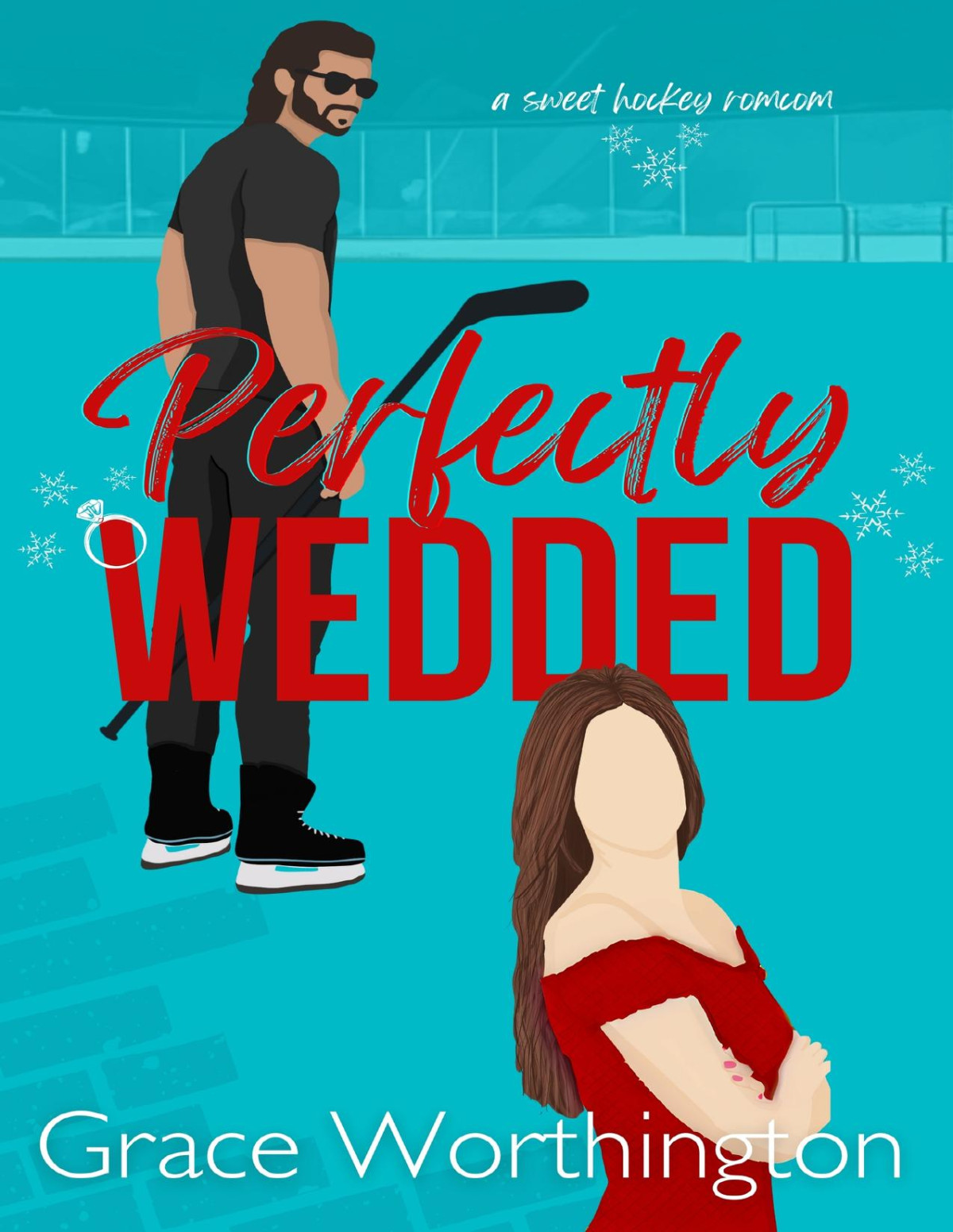 Perfectly Wedded A Sweet Hockey Romcom Grace Worthington