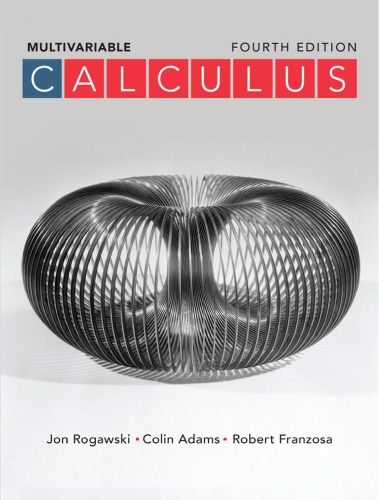 Calculus Late Transcendentals Multivariable Chapters 1118 4th Edition Jon Rogawski